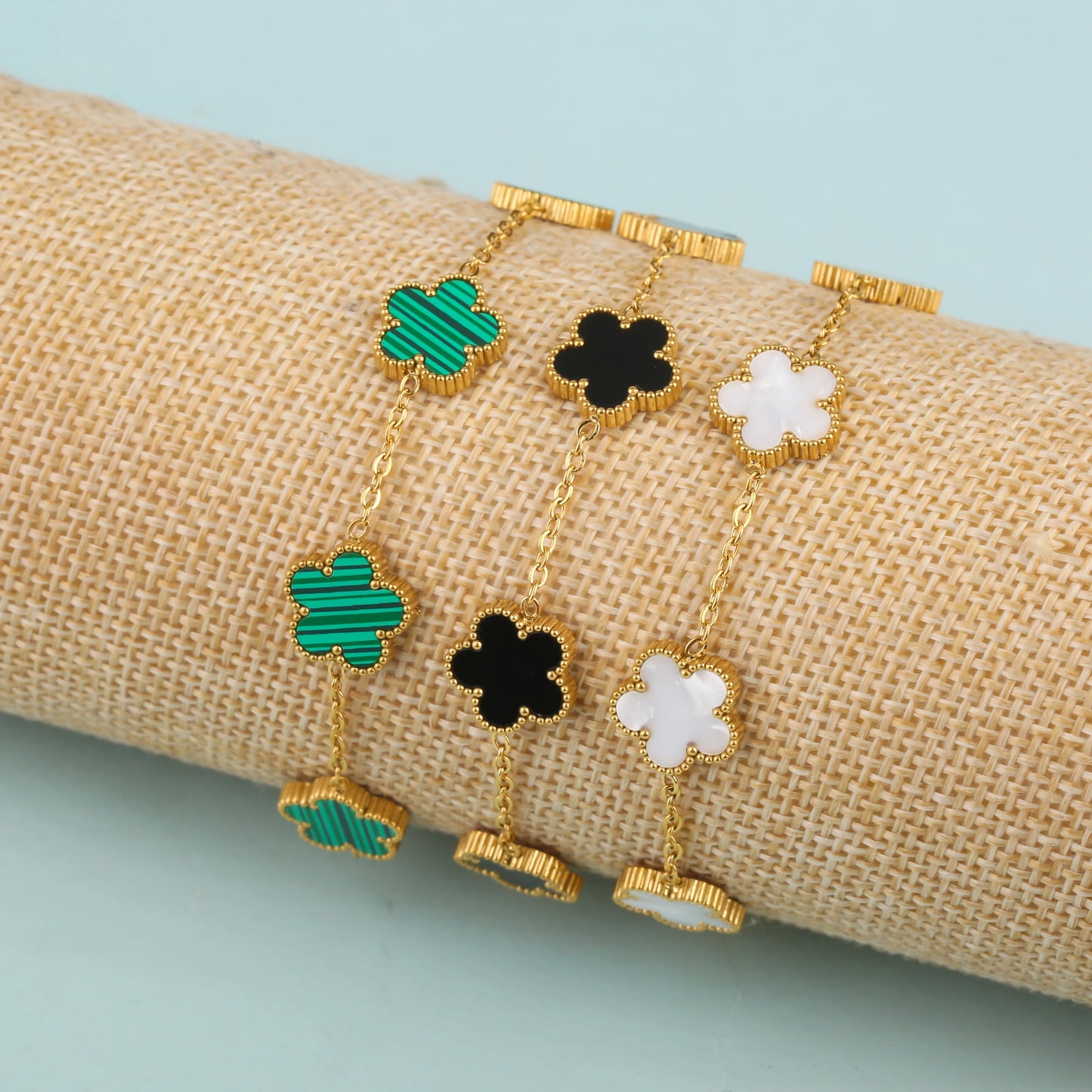 Paris Flower Bracelet